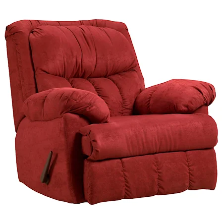 Casual Rocker Recliner for Family Rooms and Living Rooms